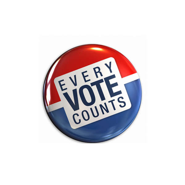 Every Vote Counts Badge