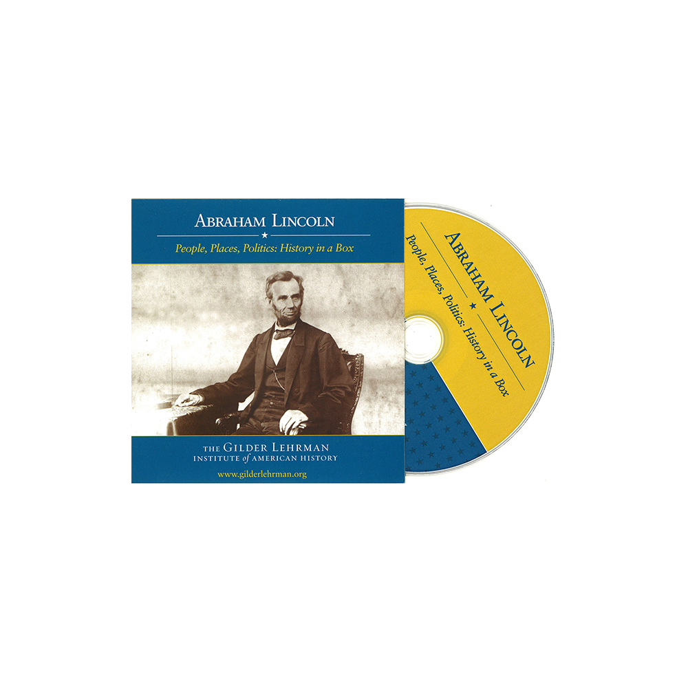 Abraham Lincoln Biography Plate